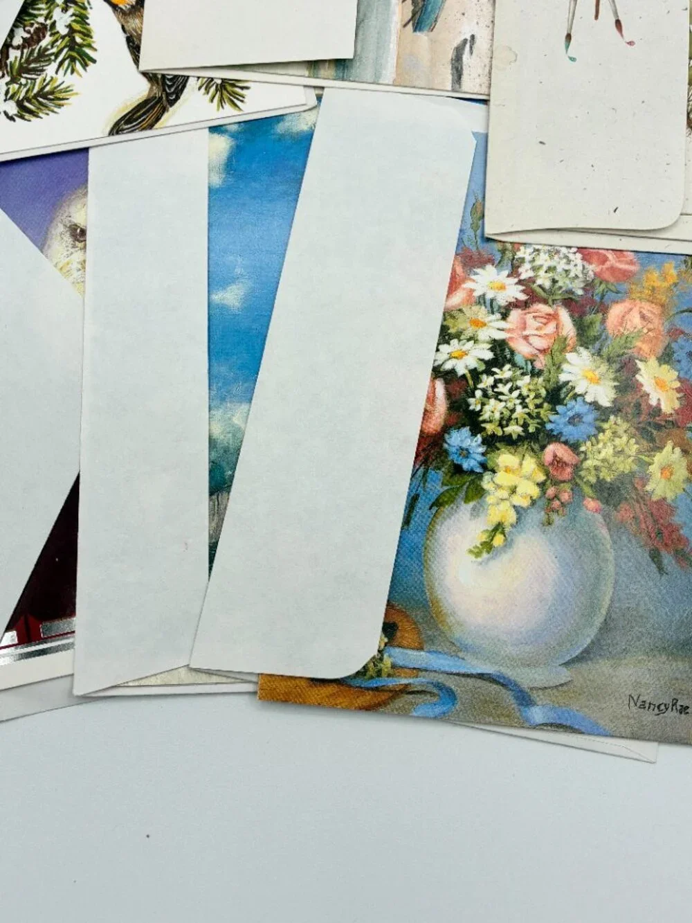Vtg 90's-Y2K Greeting Cards Lot of 20 Blank Insides Unused Variety W/Envelopes